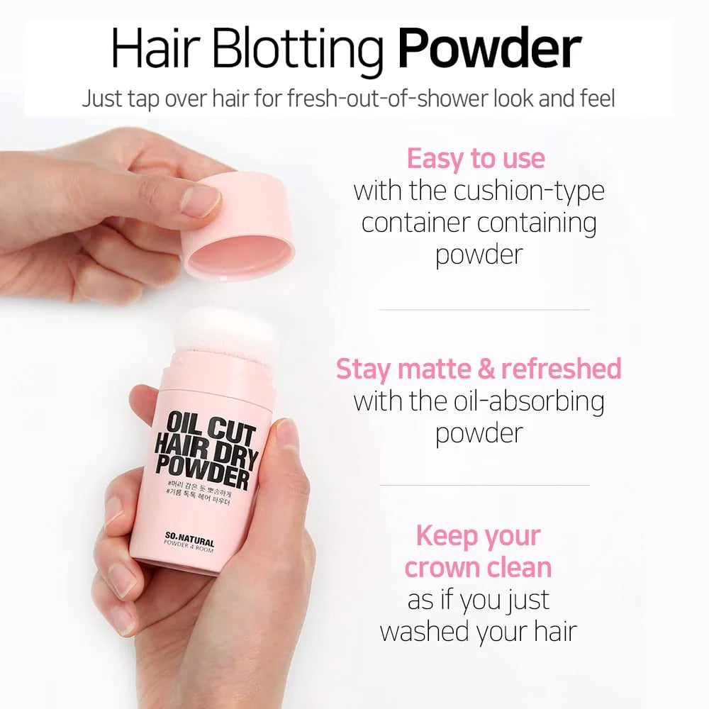 Oil Cut Hair Dry Powder