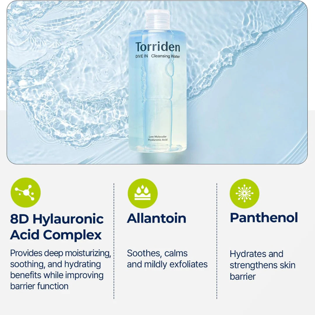 Eau nettoyante à l&