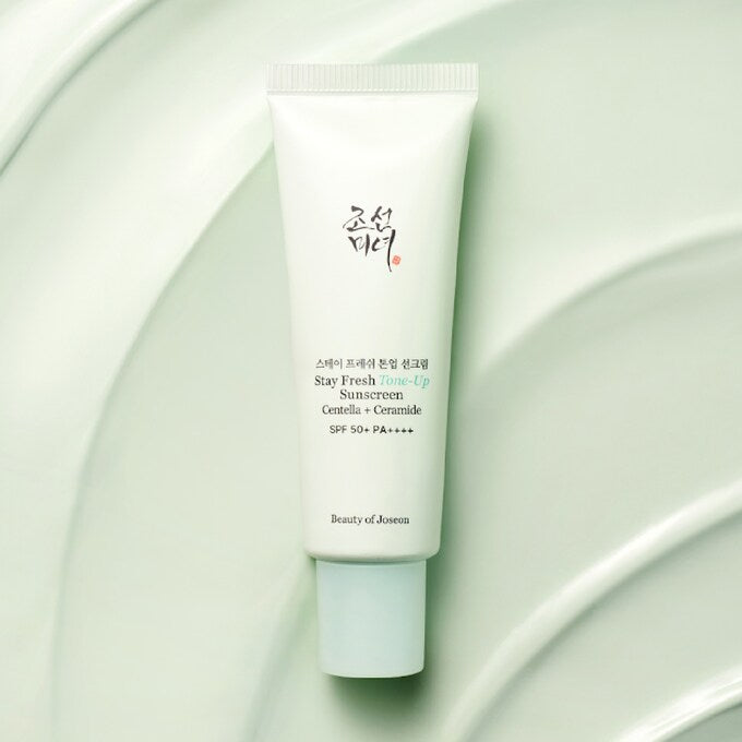 Stay Fresh Tone-Up Sunscreen (Green)