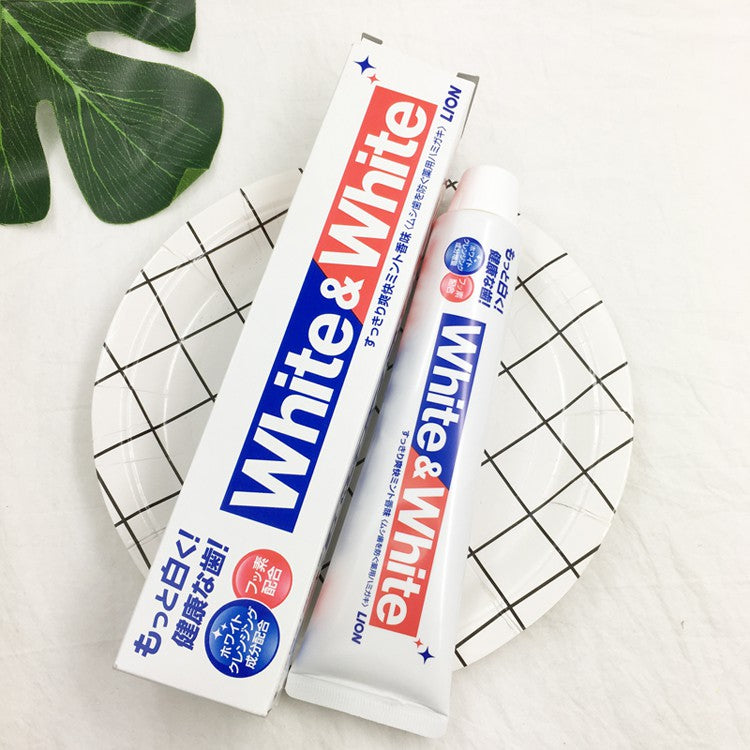 White & White Toothpaste