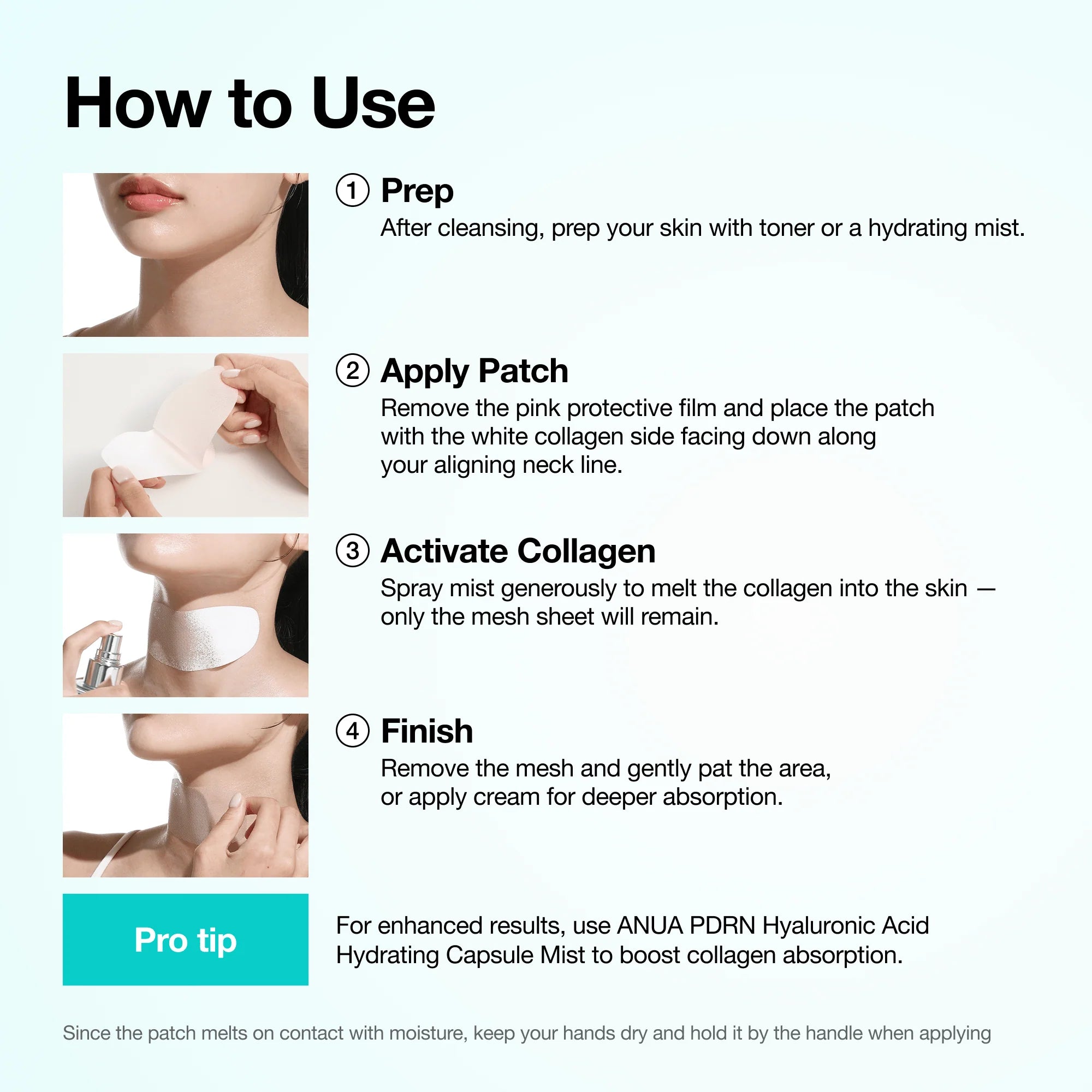 PDRN Collagen Melting Patch For Neck