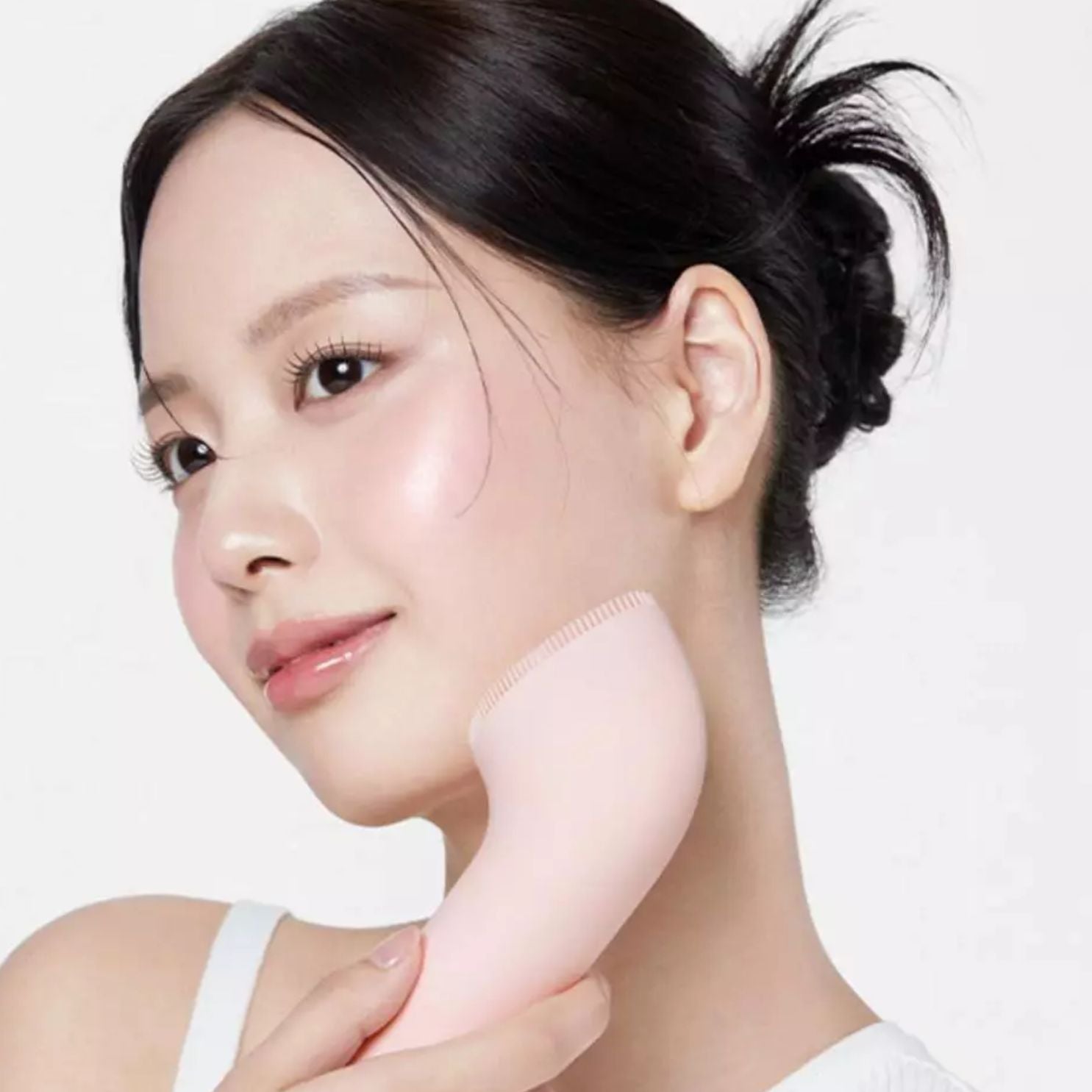 AGE-R Booster Facial Cleansing Device Head Pink