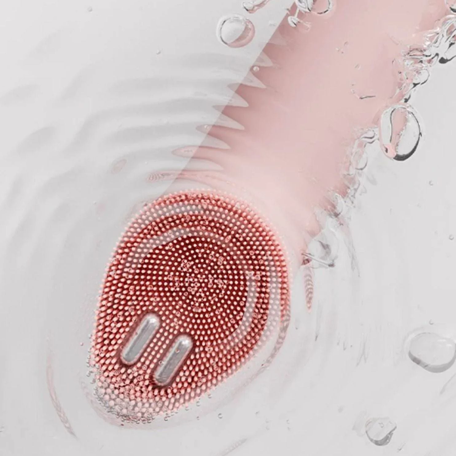 AGE-R Booster Facial Cleansing Device Head Pink