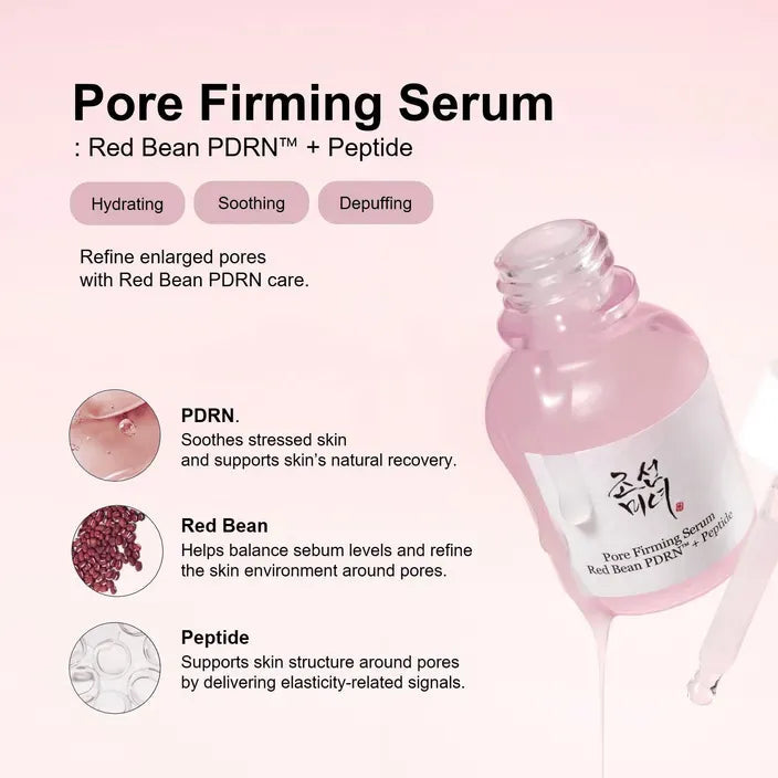 Pore Firming Serum Red Bean PDRN+Peptide