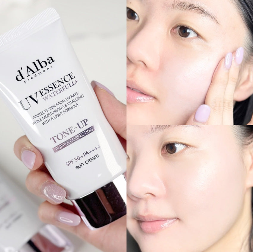 Waterfull Purple Correcting Tone-Up Sun Cream
