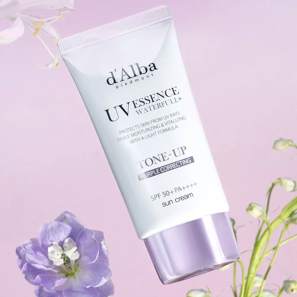 Waterfull Purple Correcting Tone-Up Sun Cream