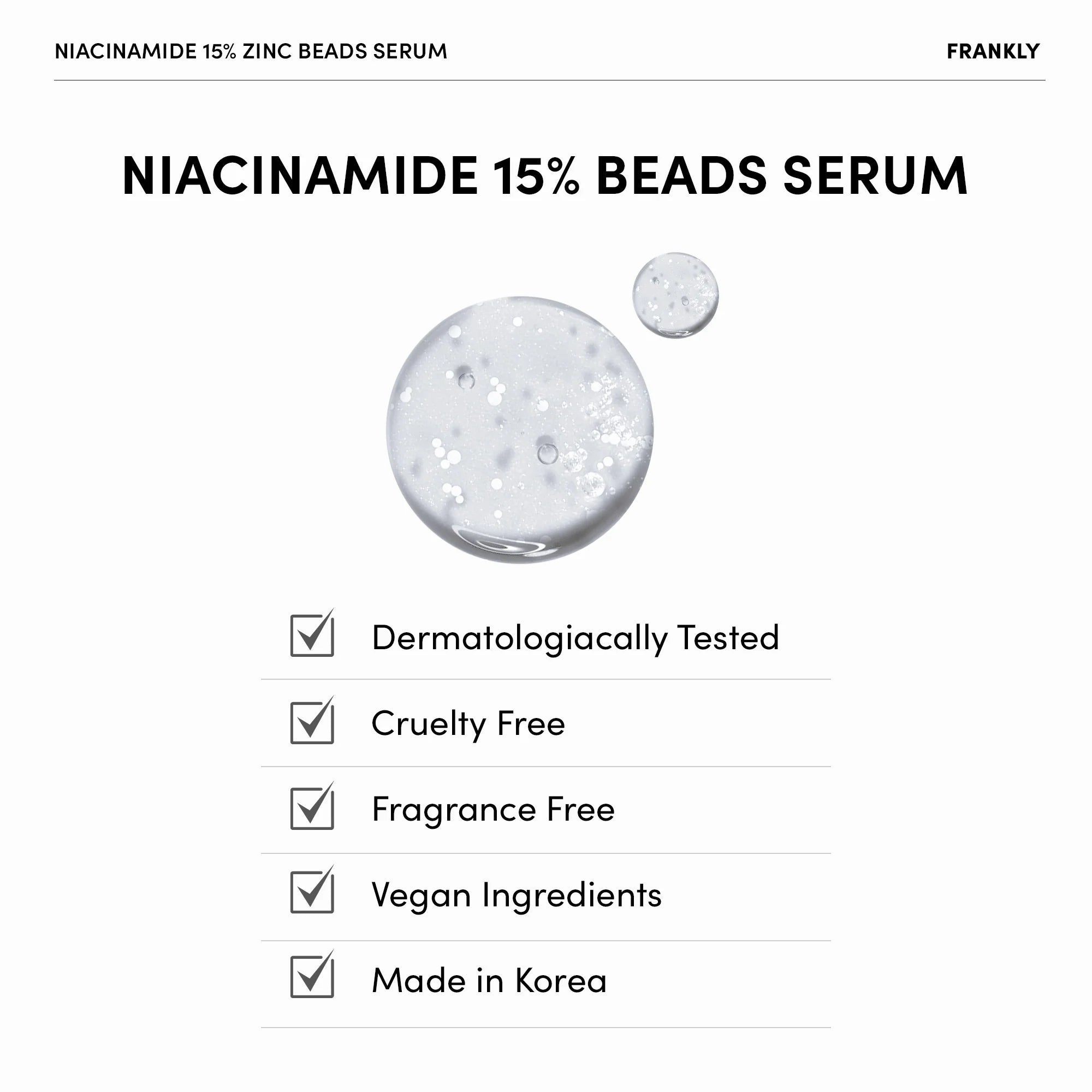 Niacinamide 15% + Zinc Beads Serum Jumbo