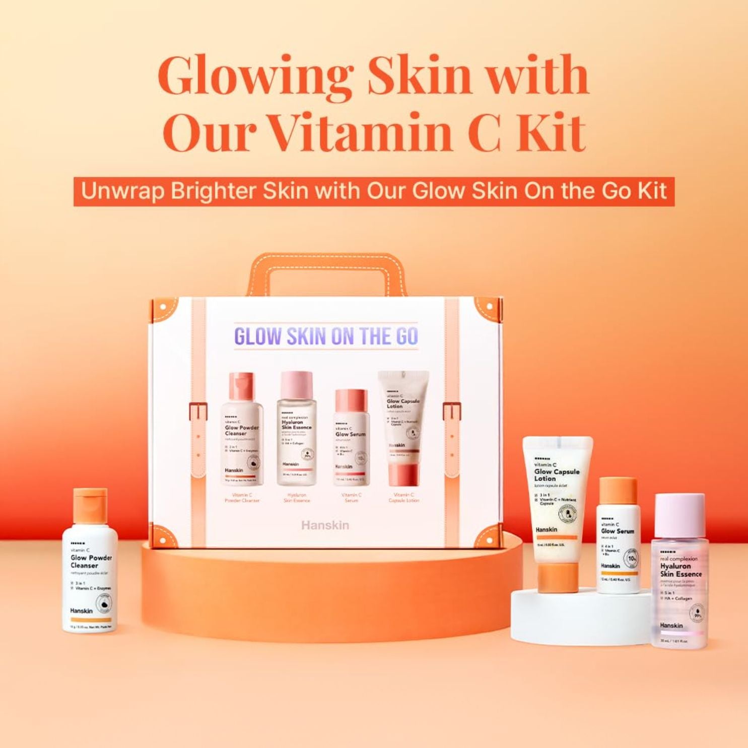 Glow Skin On The Go Kit