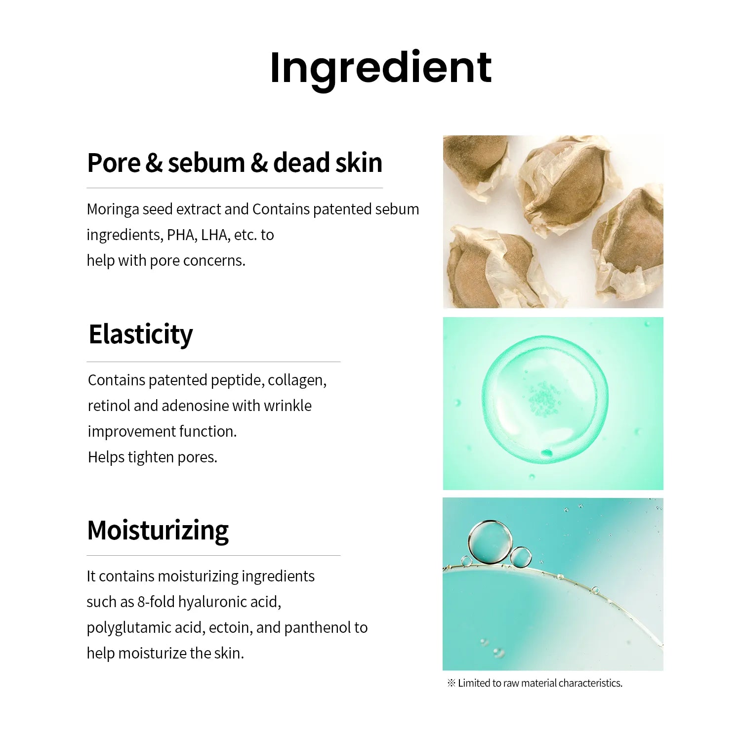 Moringa Tightening Pore Serum