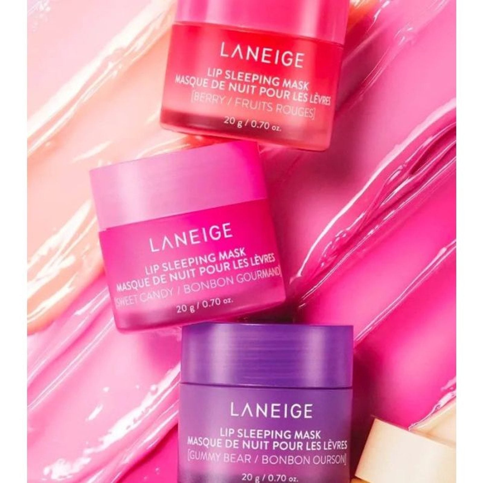 Lip Sleeping Mask Trio Set
