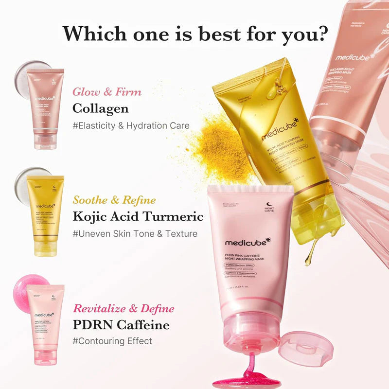 PDRN Pink Caffeine Night Wrapping Mask