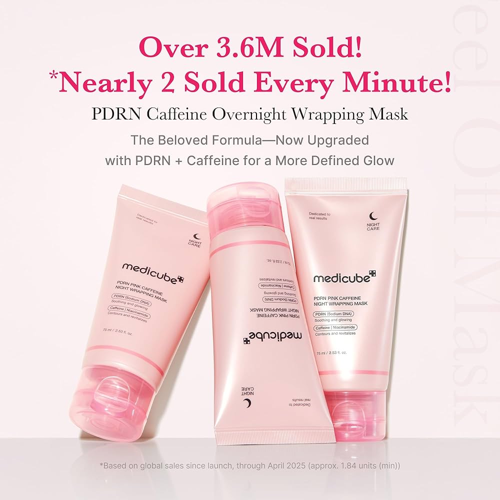 PDRN Pink Caffeine Night Wrapping Mask
