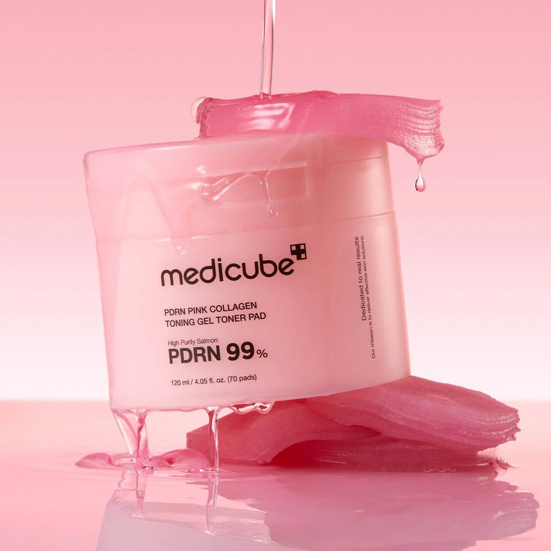 PDRN Pink Toning Gel Toner Pad