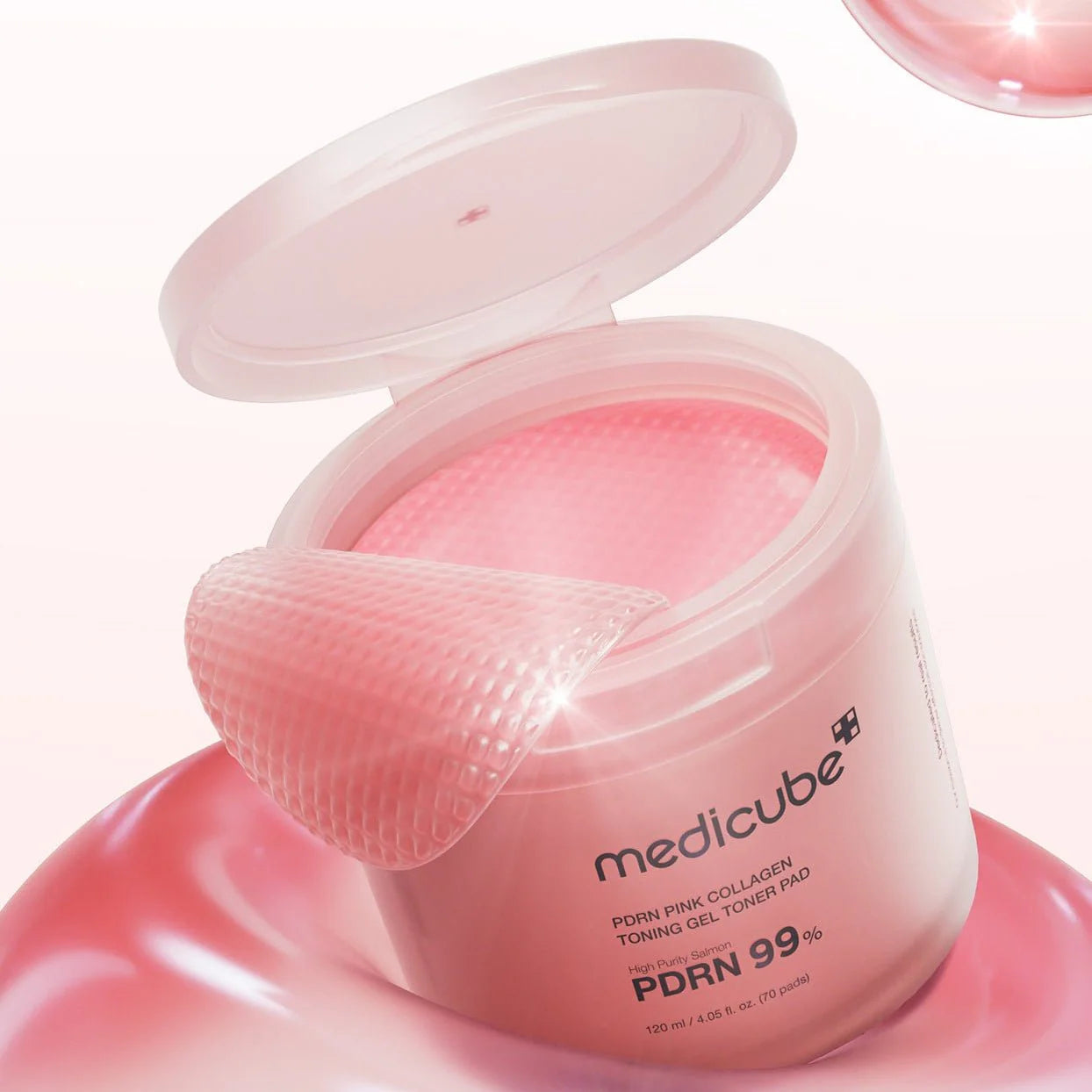 PDRN Pink Toning Gel Toner Pad