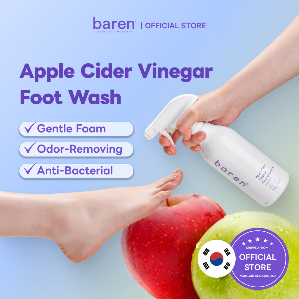 Apple Cider Vinegar Foot Shampoo