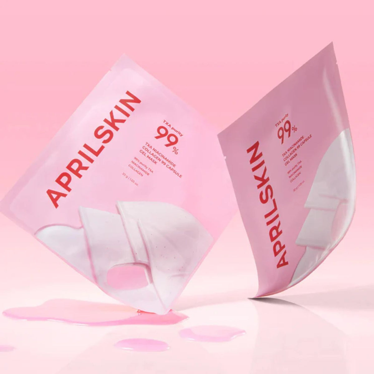 TXA Niacinamide Collagen 99 Capsule Gel Mask Set