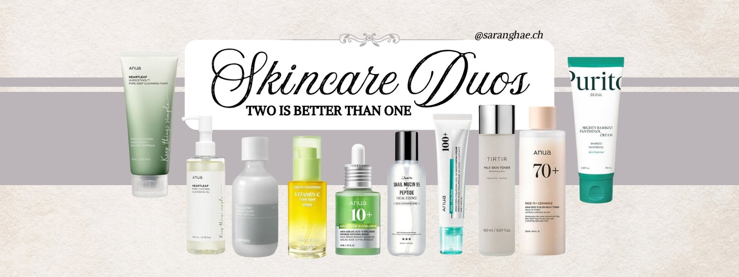 Top Korean Skincare Duos für Feuchtigkeit, Glow & Beruhigung