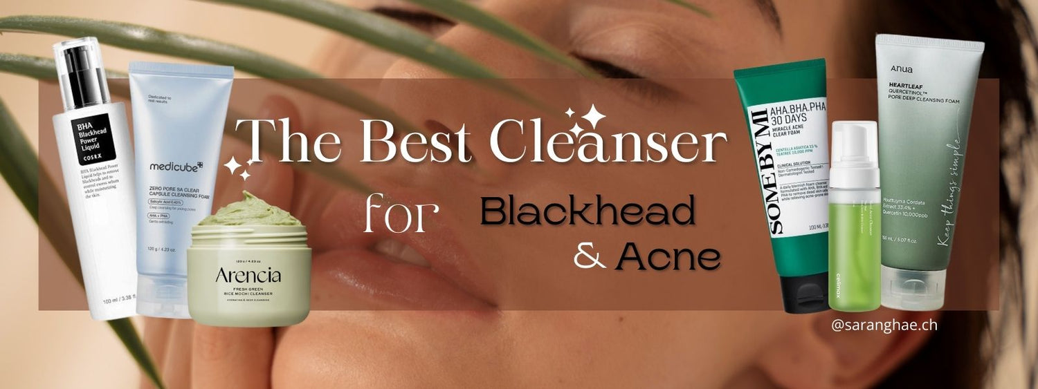Beste Cleanser gegen Mitesser & Akne | Korean Skincare Tipps