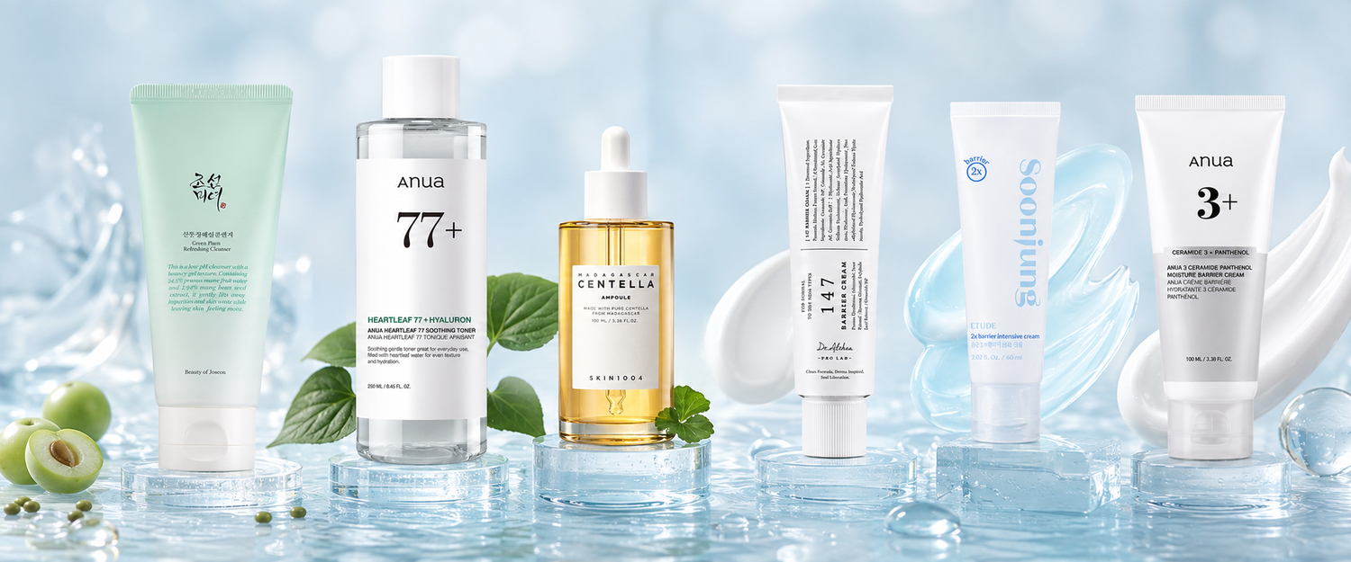 K-Beauty-Routine für eine gesunde Hautbarriere