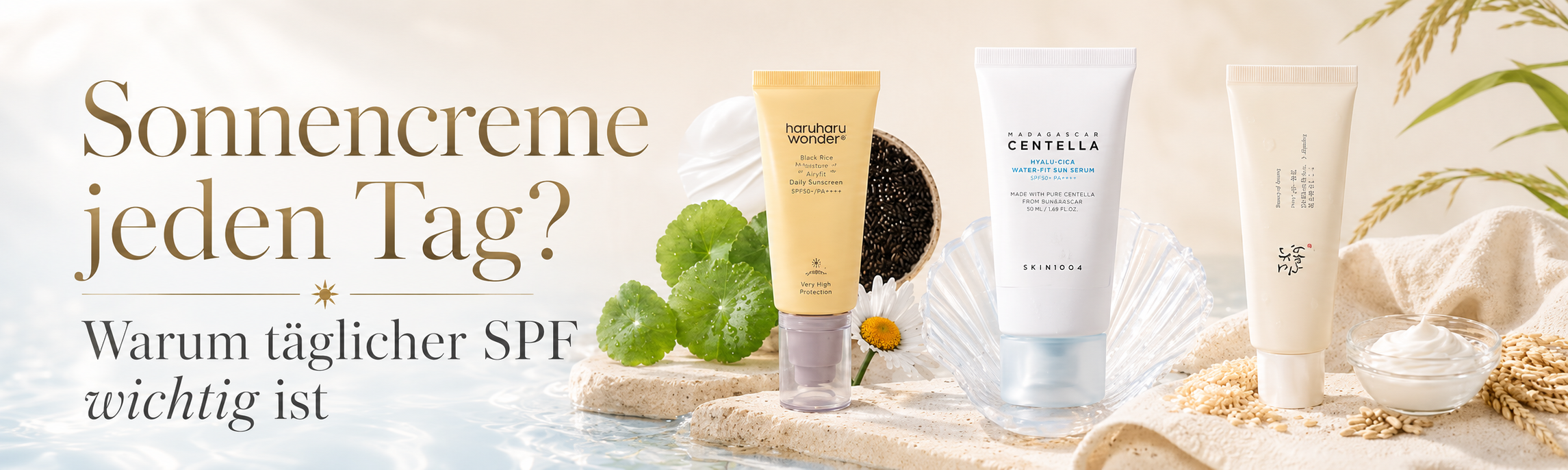 Sonnencreme jeden Tag? Warum täglicher SPF wichtig ist