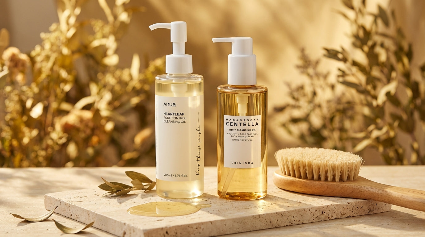 1. Koreanische &amp; Japanische Ölreiniger Kollektion ☆ Saranghae | Korean Skincare Schweiz