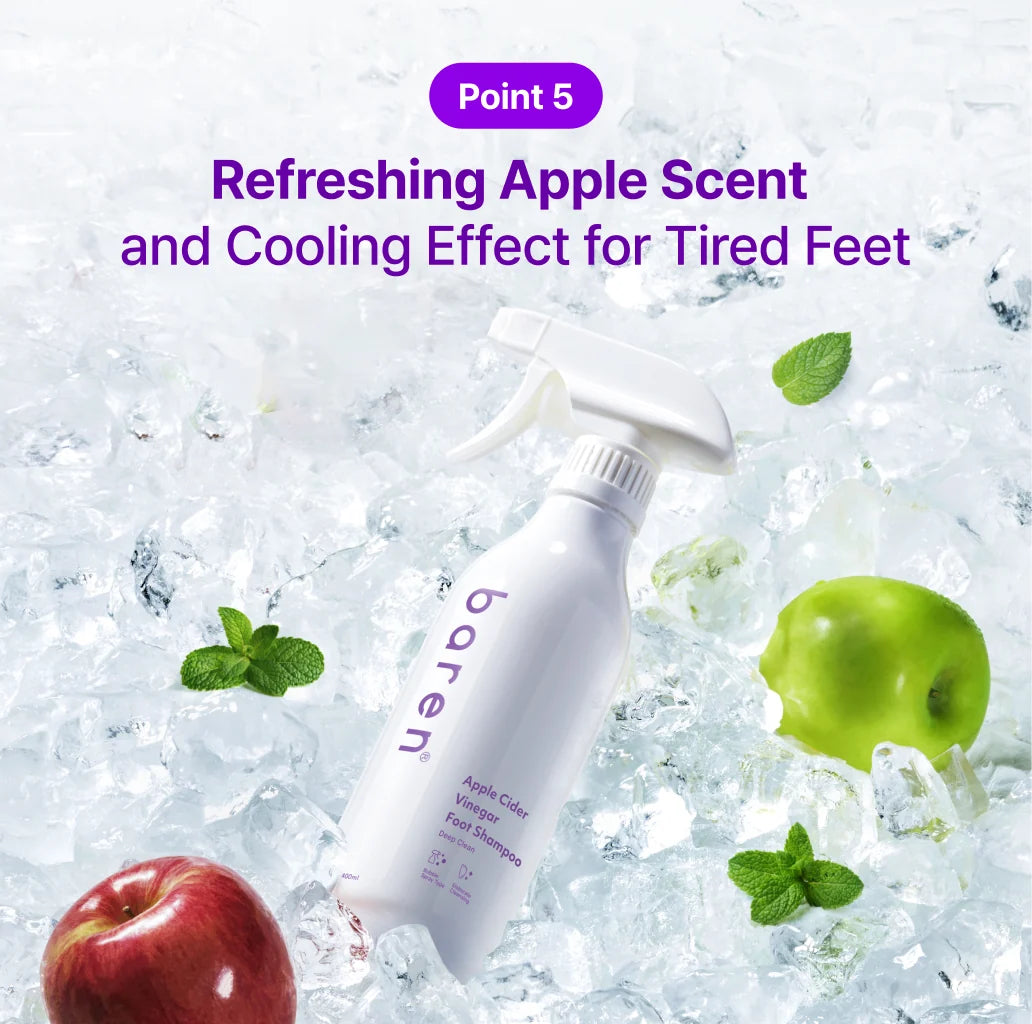 Apple Cider Vinegar Foot Shampoo