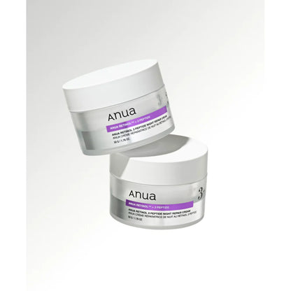 ANUA Retinol 3 Peptide Night Repair Cream [50ml]