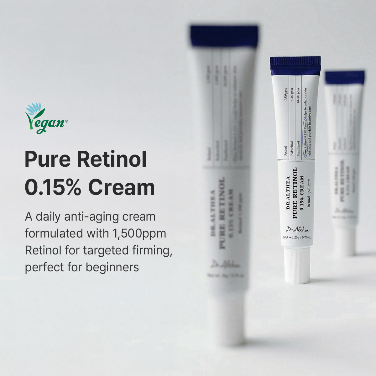 Crème au rétinol pur 0,15 % [20g]