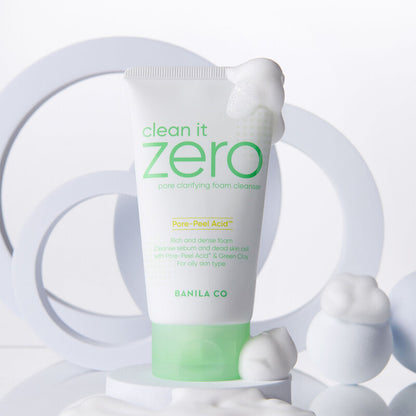 Clean It Zero Pore Clarifying Foam Cleanser [150ml]