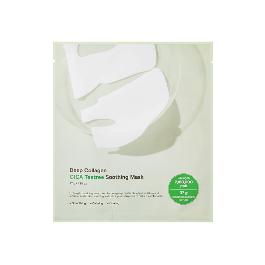Deep Collagen Cica Teatree Soothing Mask [1 Sheet]