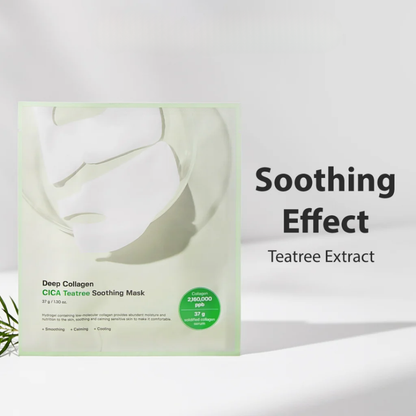 Deep Collagen Cica Teatree Soothing Mask [1 Sheet]