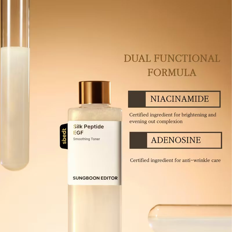 Silk Peptide EGF Lait Apaisant Intensif [300 ml]