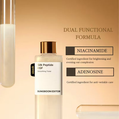 Silk Peptide EGF Lait Apaisant Intensif [300 ml]