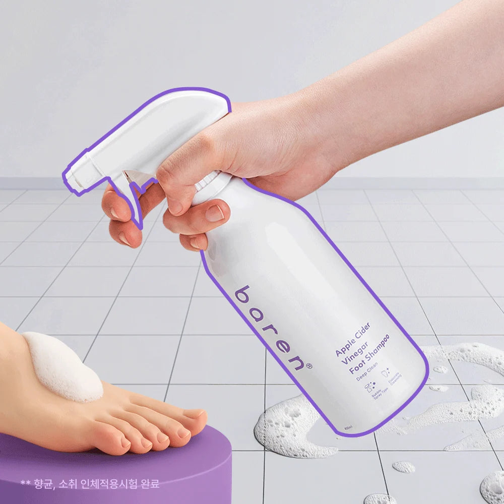 Apple Cider Vinegar Foot Shampoo