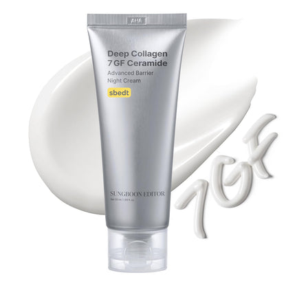 Deep Collagen 7GF Ceramide Crème de Nuit Barrière Avancée [50ml]