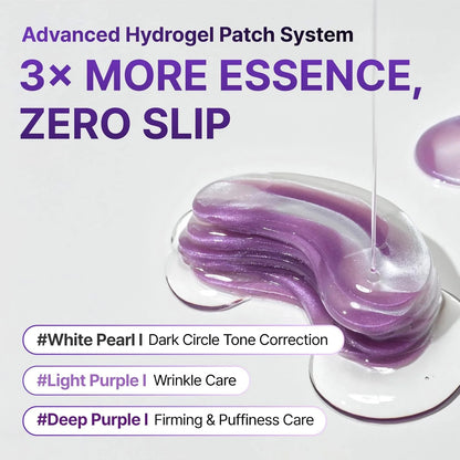 360º Shot PDRN Glowing Eye Patch Set [6 pairs]