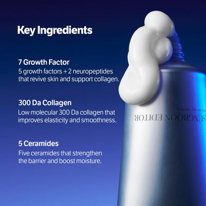 Deep Collagen 7GF Ceramide Crème de Nuit Barrière Avancée [50ml]