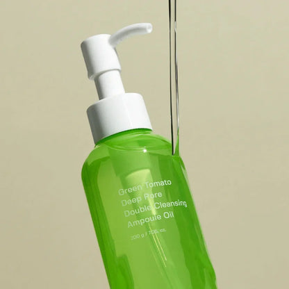 Green Tomato Deep Pore Double Cleansing Ampoule Oil [200g]