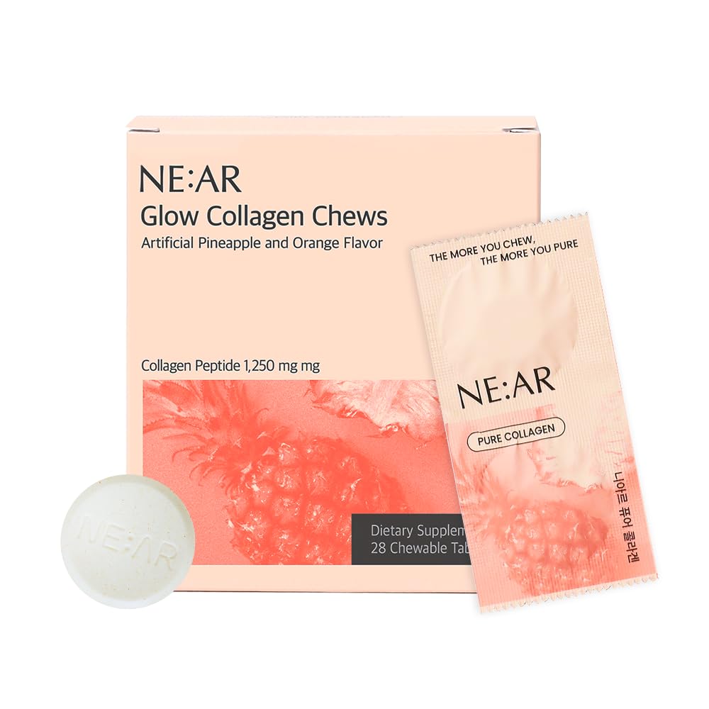 NE:AR Glow Collagen Chews [28 Tabletten]
