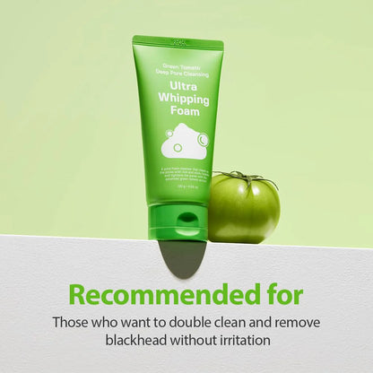 Green Tomato Deep Pore Cleansing Ultra Whipping Foam [120g]