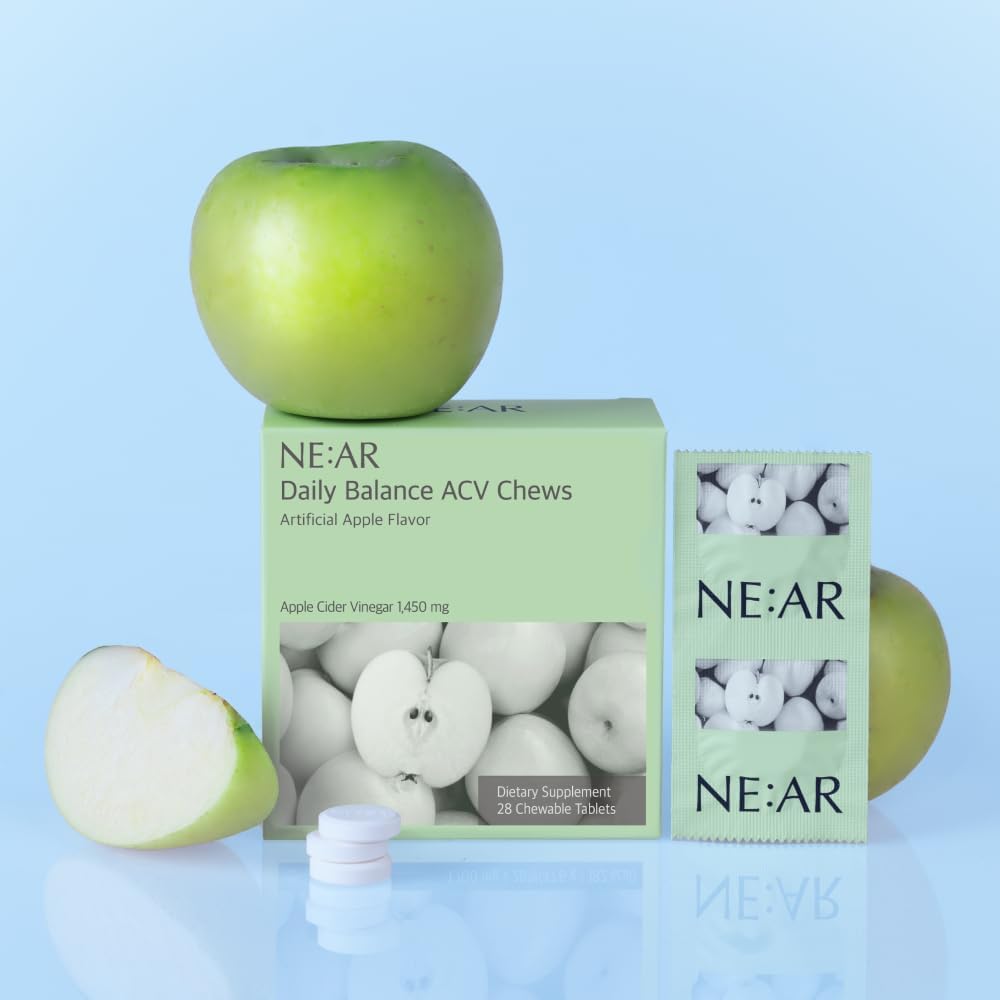 Daily Balance ACV Chews [1700mg x 28 Tablets]