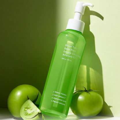 Green Tomato Deep Pore Double Cleansing Ampoule Oil [200g]