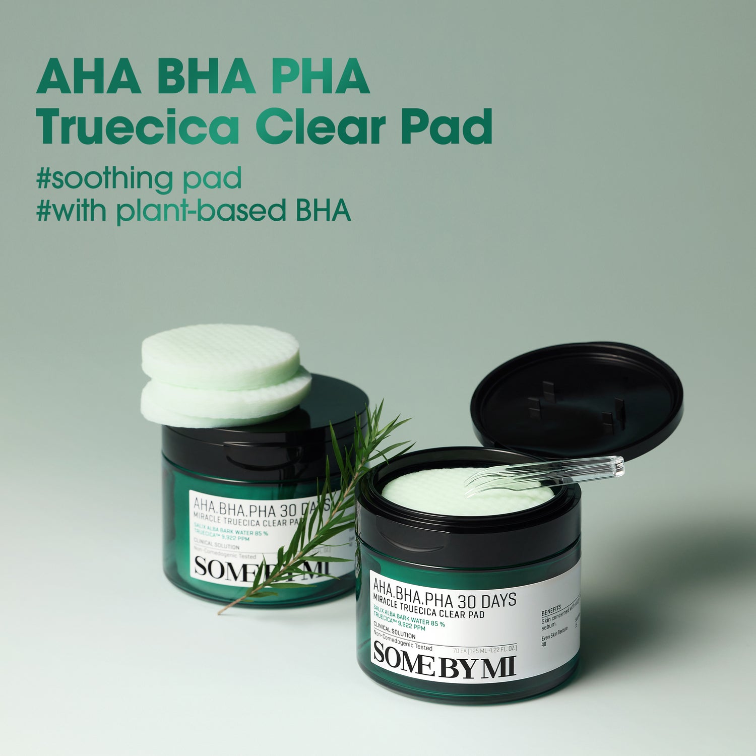 AHA BHA PHA 30 Days Miracle Truecica Clear Pad [70ea]