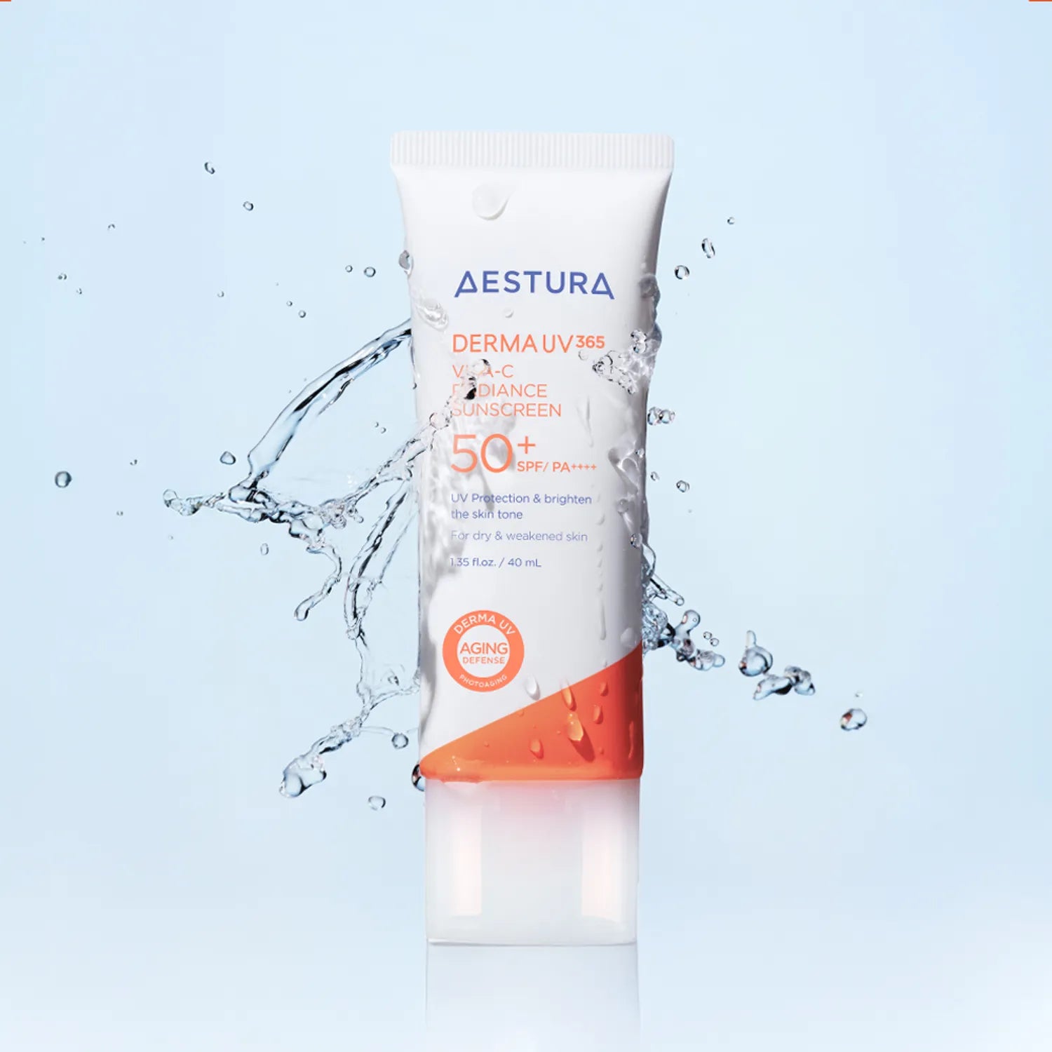 Derma UV365 Vita-C Radiance Sunscreen SPF50+ PA++++ [40ml]