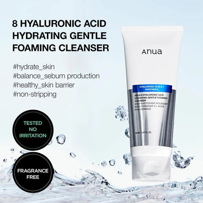 8 Hyaluronic Acid Hydrating Gentle Foaming Cleanser