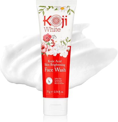 KOJI WHITE Kojic Acid Brightening Face Wash [75g]