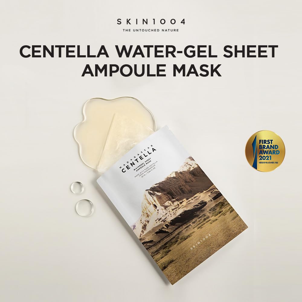 Madagascar Centella Watergel Sheet Ampoule Mask [25ml]