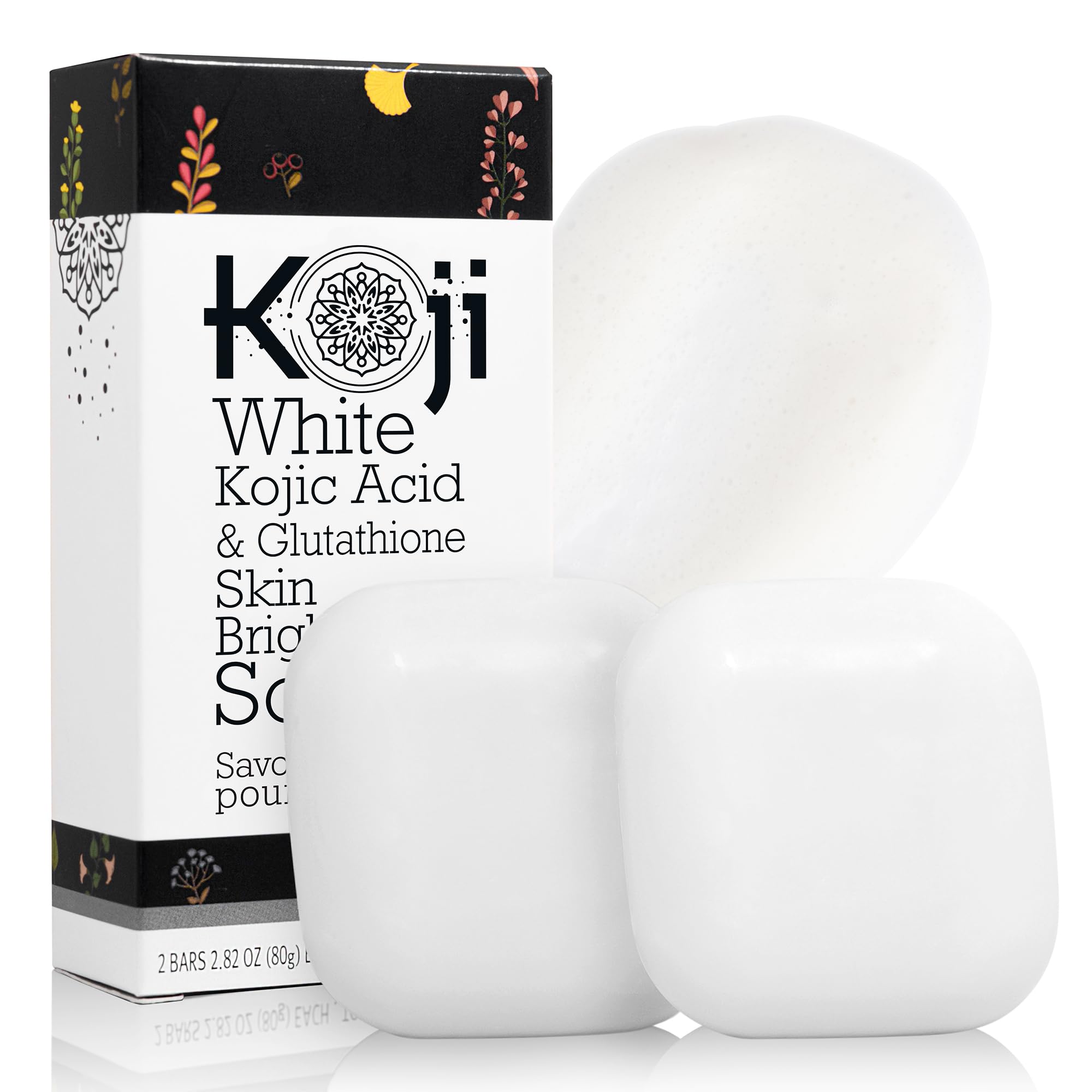 Kojic Acid &amp; Glutathione Skin Brightening Soap [80g x2]
