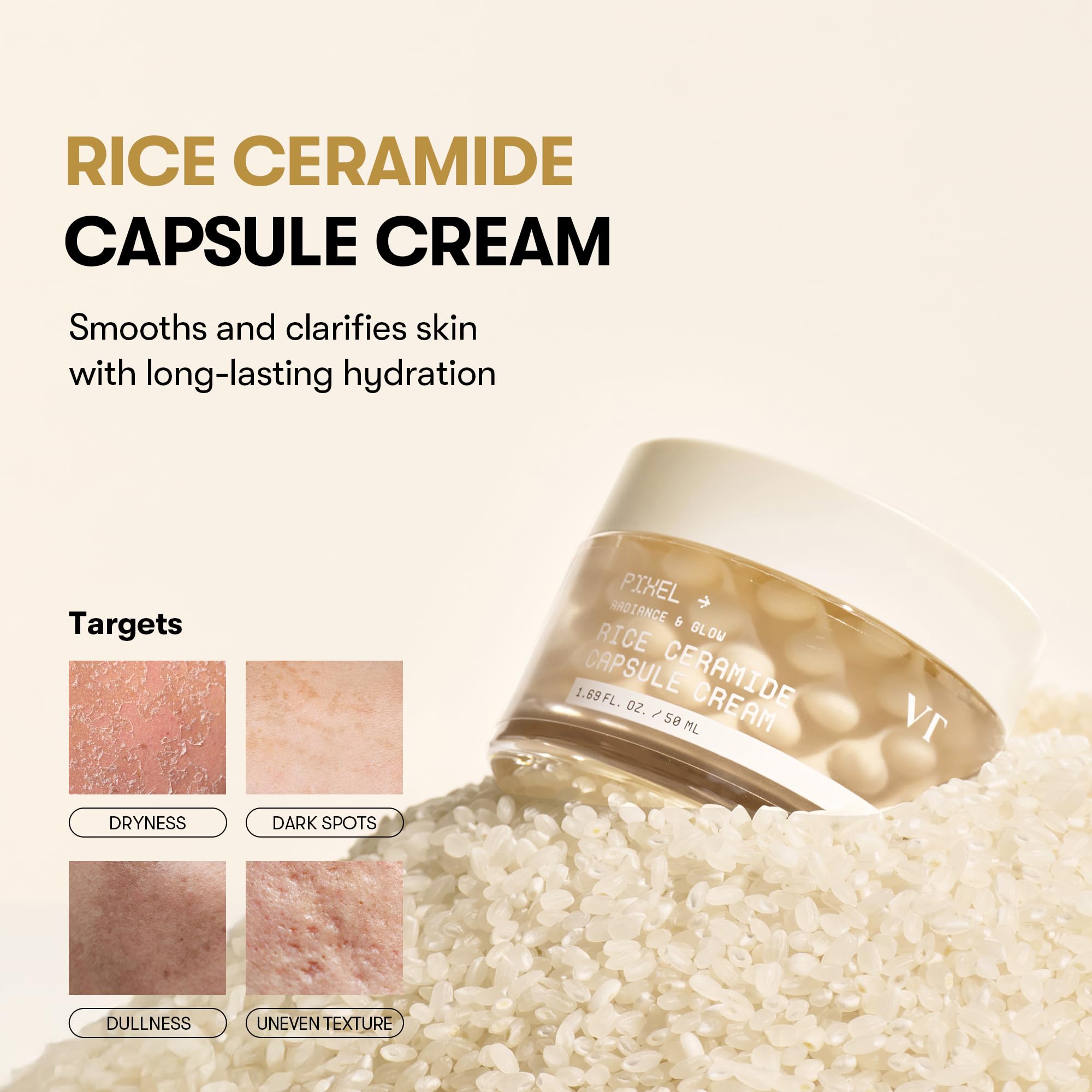 Rice Ceramide Capsule Cream [50ml]