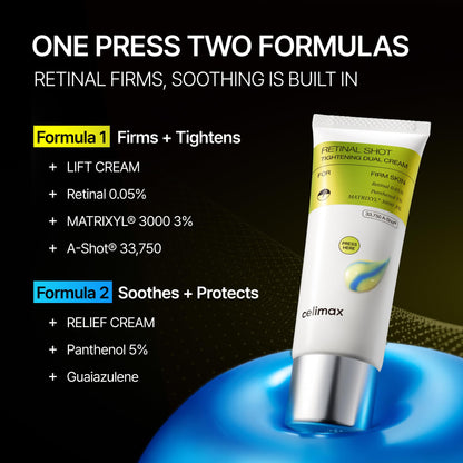 The VITA-A Retinal Shot Tightening Dual Cream [50ml]